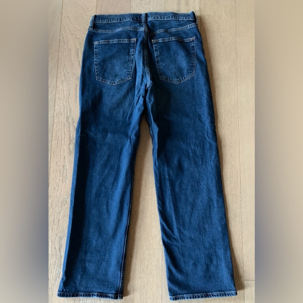 GAP Women’s Dark Blue Mid Rise Jeans - Picture 2 of 8